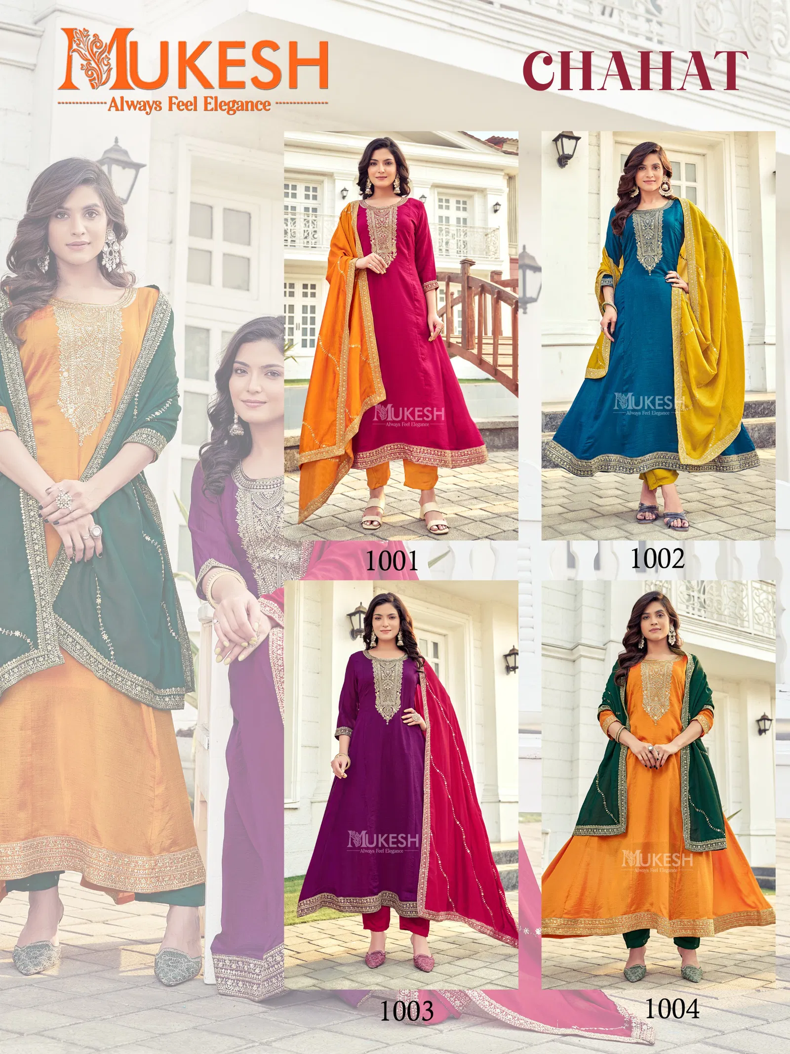 Chahat By Banwery Viscose Anarkali Kurti With Bottom Dupatta Wholesale In India